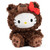 Gund Hello Kitty 10" Plush Bear And 9.5" Hello Kitty Keroppi Plush Bundle of 2