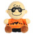Aurora Halloween Peanuts Masked Charlie Brown Palm Pal Plush, 5 Inches
