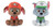 Gund Plush Bundle of 2 Characters, 6 inch Rocky and Zuma