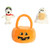 New Aurora 3 Piece Halloween Costume Charlie Brown Snoopy Pumpkin Tote Plush, 8"