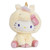 GUND Sanrio Plush Toy Bundle, 6" Cinnamoroll and 6" Hello Kitty Unicorn Official
