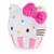 GUND Hello Kitty Plush Toy Bundle, 8" Cupcake and 6" Unicorn Officially Licensed