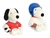 New Aurora Peanuts 2 Pc Game Day Sports Snoopy Plush Set, 8" Soccer and Football