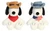Aurora Peanuts Snoopy 8" Plush Bundle, Cowboy and Americana