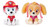 New Gund Paw Patrol Plush Bundle of 2, 6 inch Marshall and Skye