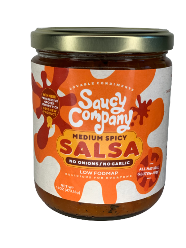 Medium Spicy Fire Roasted ALL NATURAL LOW FODMAP Salsa