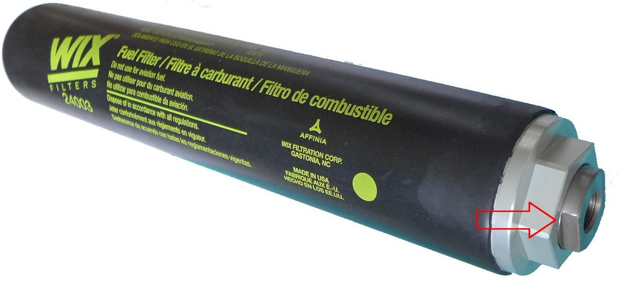 Two Step Barrel Thread adapter, 1/228 or M14x1 LH to 13/16"16 & 3/4