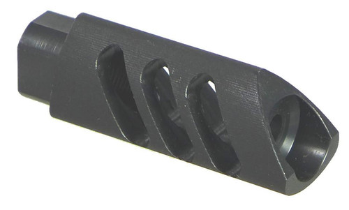 Tufforce Triangle Muzzle Brake fitted on 1/2"-28 Thread for AR15,M4, M16, .223, 5.65, MB-65T28R7 Tufforce Triangle Muzzle Brake fitted on 1/2"-28 Thread for AR15,M4, M16, .223, 5.65, MB-65T28R7