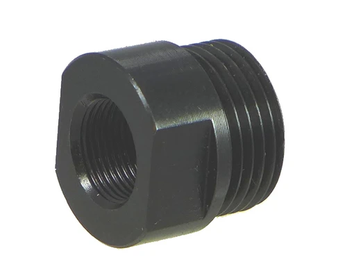 Internal Thread:  M13.5x1 LH (Female)
External Thread: 13/16"-16 (Male), As same as Oil Filter thread