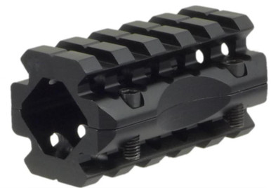 Dual Rail Barrel Mount for Dia. 17 mm / 0.67