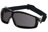 RT1 Series Foam Lined Safety Glasses Gray Anti-Fog Lens, Adjustable Ratcheting Temples, Interchangeable Head Band Included