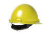 Stromboli™ Cap Style Smooth Dome Hard Hat with ABS/Polycarbonate Shell, 4-Point Textile Suspension and Wheel-Ratchet Adjustment, Yellow (S280HP841R02)