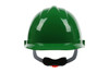 4200 Series Cap Style Hard Hat with HDPE Shell, 4-Point Polyester Suspension and Wheel Ratchet Adjustment, Green (S280CW420030)