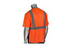 50+ UPF Sun Protection T-shirt, Class 2, Black Bottom, Orange (S3121250BOR)

