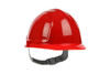 4200 Series Cap Style Hard Hat with HDPE Shell, 4-Point Polyester Suspension and Slip Ratchet Adjustment, Red (S280CS420060)