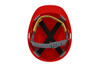 4200 Series Cap Style Hard Hat with HDPE Shell, 4-Point Polyester Suspension and Slip Ratchet Adjustment, Red (S280CS420060)