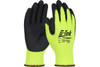 PosiGrip® Hi-Vis Seamless Knit Cotton/Polyester Glove with Latex Coated Crinkle Grip on Palm & Fingers (SHVG700SLC)