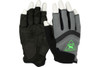 Extreme Work® 5 Dex™ ToughX Suede Padded Palm with Fabric Back and Padded Knuckles - Fingerless (S89307)