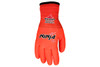 Ninja® Ice Fully Coated Orange 15 Gauge orange nylon, Acrylic terry inner, HPT fully coated