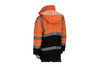 PIP® Class 3 Black Bottom Coat with Built-in Quilted Insulation, Orange (S3431750OR)