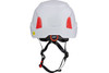 Traverse™ Vented, Industrial Climbing Helmet with Mips® Technology, ABS Shell, EPS Foam Impact Liner, HDPE Suspension, Wheel Ratchet Adjustment and 4-Point Chin Strap, White (S280HP1491RVM01)