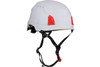 Traverse™ Vented, Industrial Climbing Helmet with Mips® Technology, ABS Shell, EPS Foam Impact Liner, HDPE Suspension, Wheel Ratchet Adjustment and 4-Point Chin Strap, White (S280HP1491RVM01)