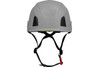 Traverse™ Vented, Industrial Climbing Helmet with Mips® Technology, ABS Shell, EPS Foam Impact Liner, HDPE Suspension, Wheel Ratchet Adjustment and 4-Point Chin Strap, Gray (S280HP1491RVM09)