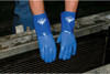Blue Coat® Series Flexible PVC Coated Work Gloves Triple Dipped with Textured Blue PVC Seamless Knit Lining 12 Inch Length (SGSS6632)