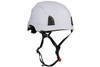 Traverse™ Vented Industrial Climbing Helmet, ABS Shell, EPS Foam Impact Liner, Wheel Ratchet Adjustment and 4-Point Chin Strap, White (S280HP1490RV01)
