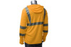 Quick Dry Hooded Long Sleeve T-Shirt, Class 3, Orange, Antimicrobial / UV Protection (S3101323OR)