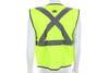 Luminator® Safety Vest, Mesh, X Back, Lime (SVCS2ML)