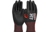G-Tek® Paradox™ Seamless Knit PolyKor® Blended Glove with Black Foam Nitrile Coated Grip on Palm & Fingers with Reinforced Thumb Crotch - 21 Gauge - Touchscreen Compatible (S16371)