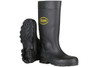 16" Black PVC Plain Toe Boot (S380800)