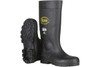 Black PVC Full Safety Steel Toe and Midsole Boot (S383820)