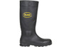 Black PVC Full Safety Steel Toe and Midsole Boot