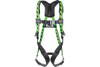 Miller® AirCore™ Premium Breathable Full-Body Harness with Steel Hardware, 5 Points of Adjustment, Back D-Ring and Quick-Connect Chest & Leg Buckles (SACQC)
