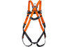 Miller® Titan™ Full-Body Harness with Hi‑Viz Webbing, PFL/SRL Connector, Back D‑Ring with Tongue Leg Buckles (ST4700FP)