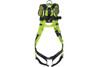 Miller® H500 Industrial Comfort Full-Body Harness with 5 Points of Adjustment, Back D-Ring and Quick-Connect Chest & Leg Buckles (SH5IC22100)