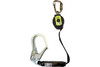 Miller® TurboLite™+ Single Web Personal Fall Limiter with Steel Carabiner and Steel Locking Rebar Hook (SMTLOHW102)