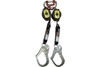 Miller® TurboLite™+ Twin Personal Fall Limiter with G2 Twin Connector and Aluminum Locking Rebar Hook