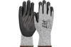 A3 G-Tek® PolyKor® Seamless Knit PolyKor® Blended Glove with Polyurethane Coated Flat Grip on Palm & Fingers - Touchscreen