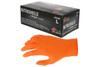 Nitrile Gloves, 6-mil, Grippaz Technology, Orange, 1,000 gloves per case (SGD6016O) MCR 6016O