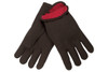 Brown Jersey Glove, Fleece Lining (SGC7900)