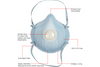 Moldex 2300N95 Particulate Respirator, Exhale Valve, 10 per box Moldex 2300N95 Particulate Respirator, Exhale Valve, 10 per box