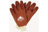 Premium Red Double Dipped PVC, Nitrile Reinforced, Jersey Lined, Knit Wrist (SGSS6450S)