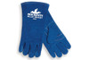 Blue Beast Welders Glove, Side leather, reinforced palm, wing thumb (SGL4600)