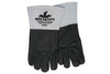 Welding Gloves, Premium black grain pigskin, 4.5" split cow cuff, DuPont™ Kevlar® Sewn (SGL49600)