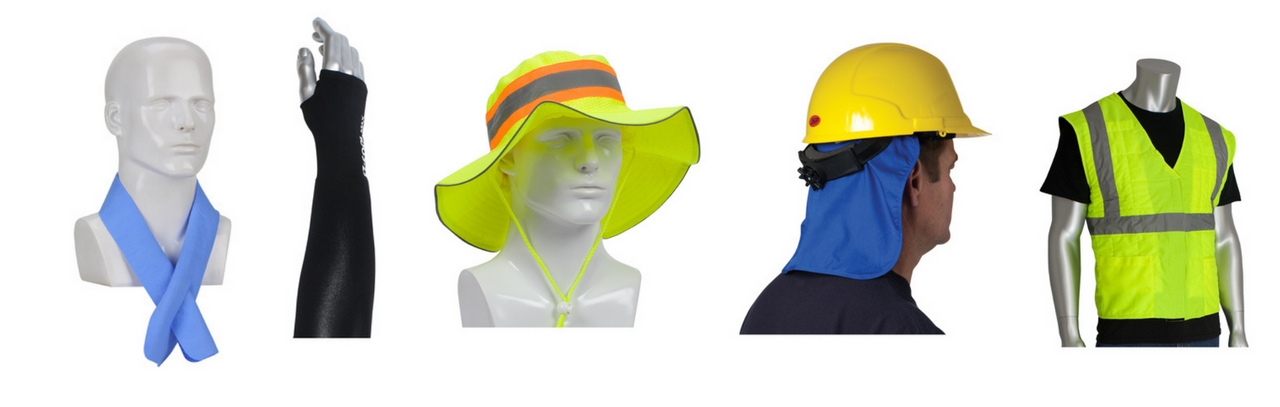 HYPERKEWL™ Evaporative Cooling Crown Cooler With Neck Shade – Hi-Viz 