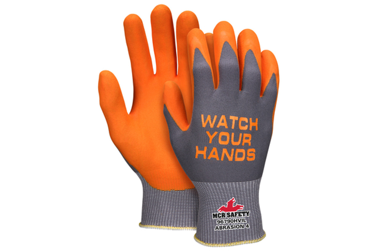 96790HVI - Hi-Visibility Palm Work Gloves – MCR Safety's Buy & Try