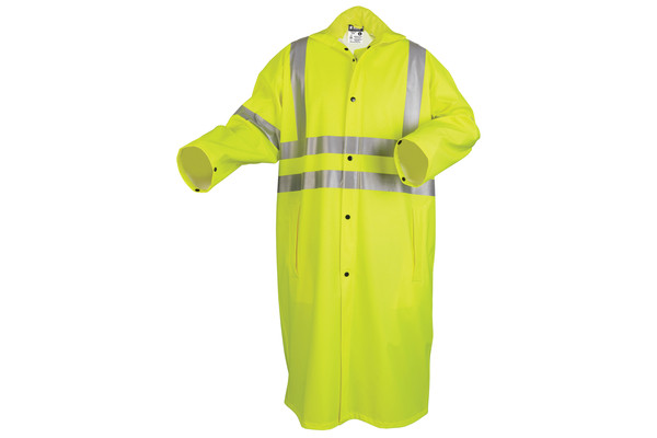 fluorescent raincoat